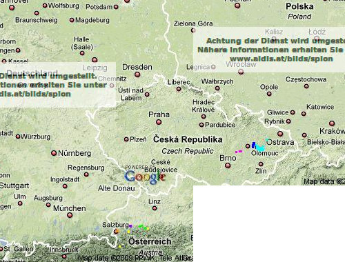 Lightning Czech Republic 15:30 UTC Sat 20 Apr