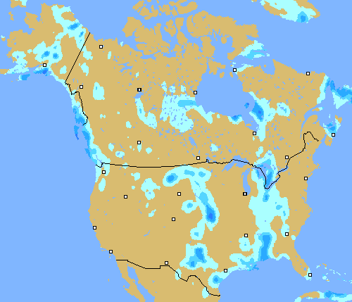 Precipitation (3 h) Nunavut!